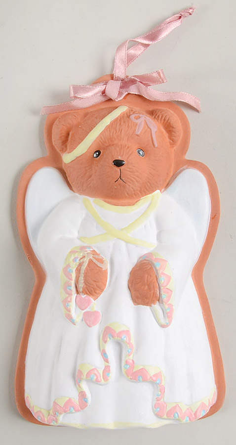 Cherished Teddies Wall Plaque Cookie Mold/Press by Enesco-1