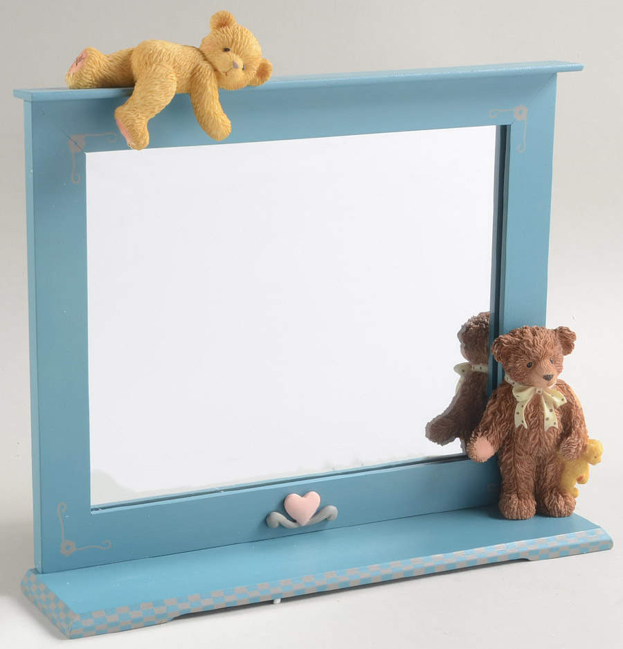Cherished Teddies Hanging Wall Mirror by Enesco-1
