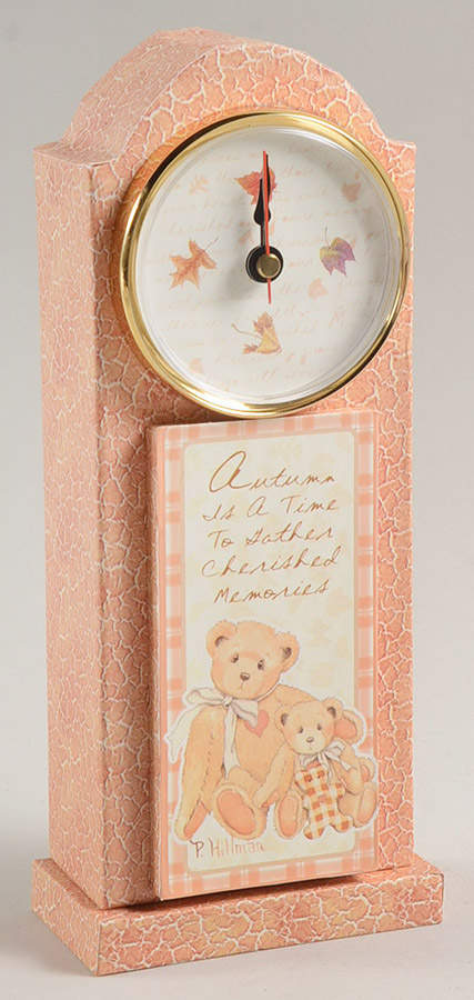 Cherished Teddies Miniature Grandfather Clock by Enesco-1