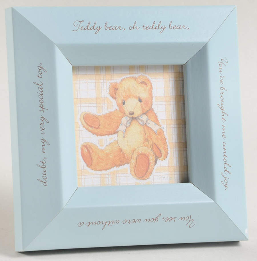 Cherished Teddies Square Frame-Holds 2'' X 2'' by Enesco-1