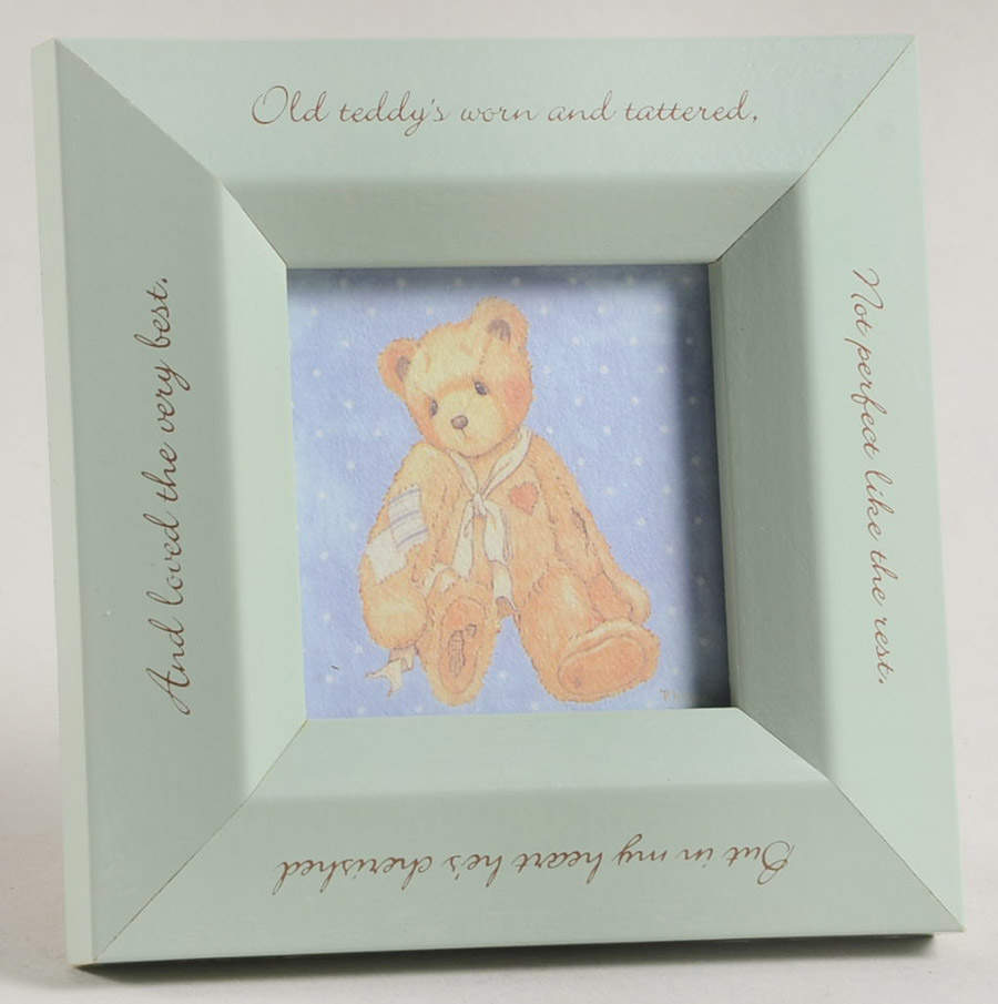 Cherished Teddies Square Frame-Holds 2'' X 2'' by Enesco-1