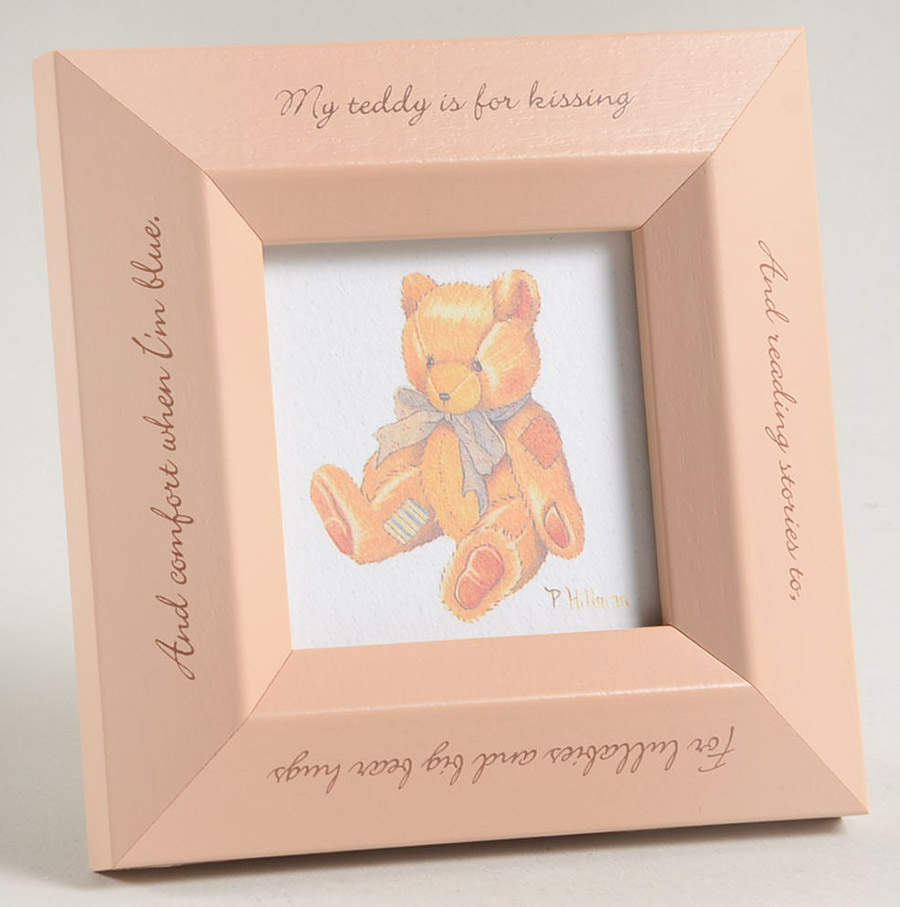 Cherished Teddies Square Frame-Holds 2" X 2" by Enesco-1