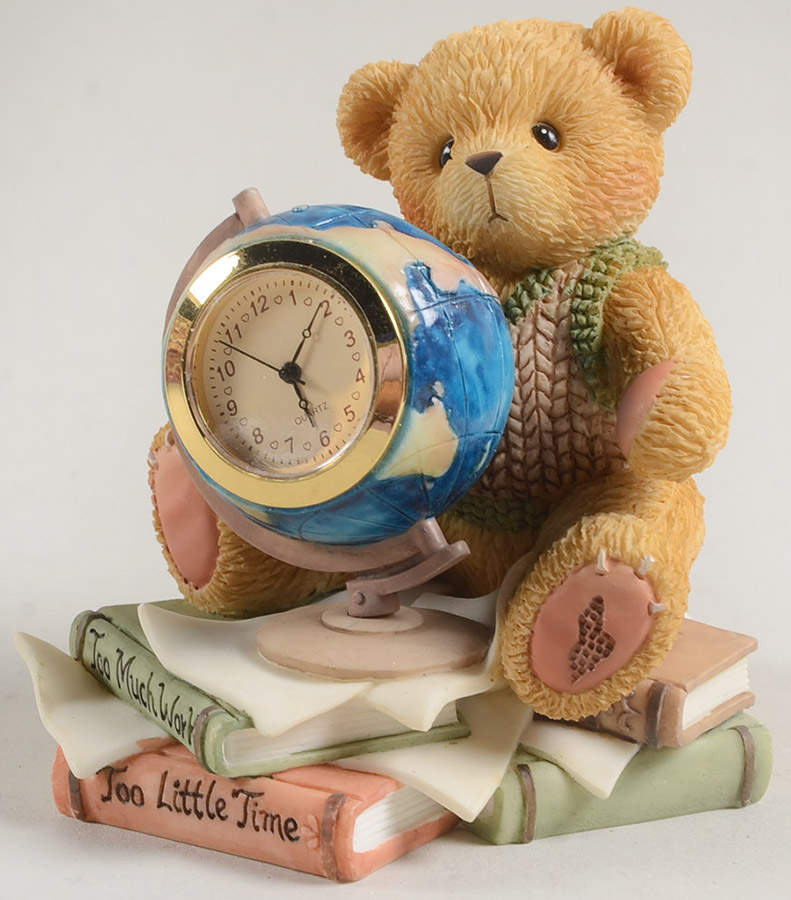 Cherished Teddies Mini Clock by Enesco-1
