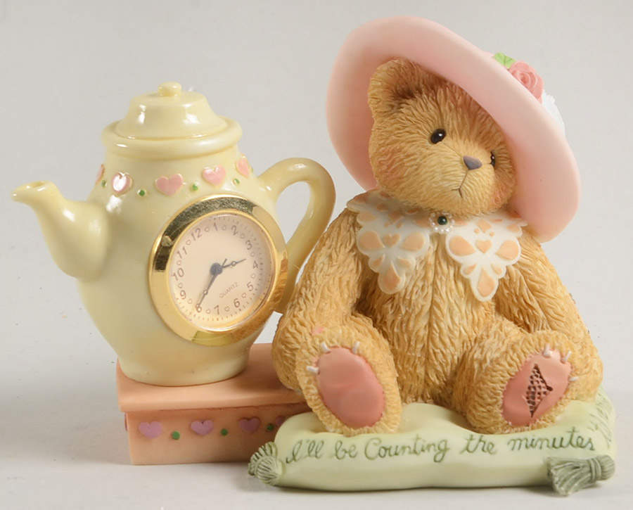 Cherished Teddies Mini Clock by Enesco-1
