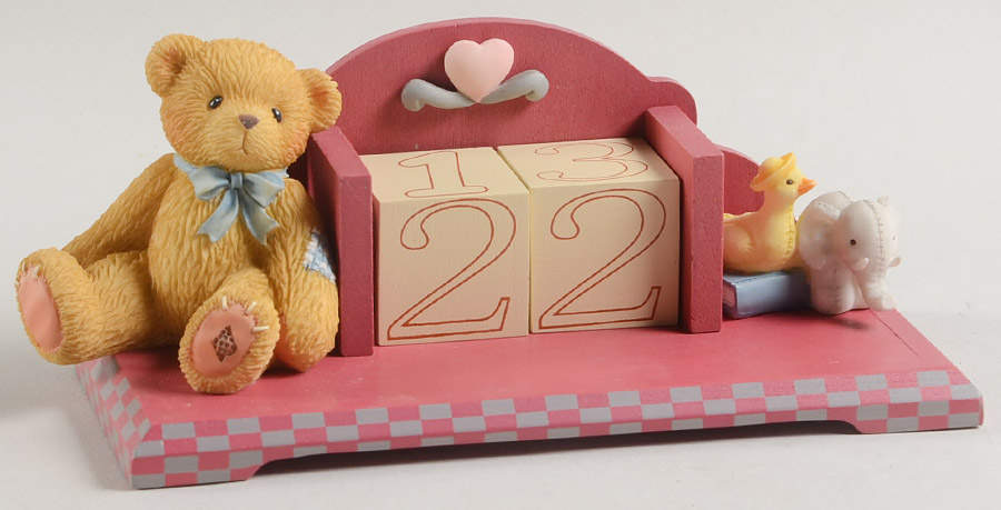 Cherished Teddies Perpetual Calendar by Enesco-1