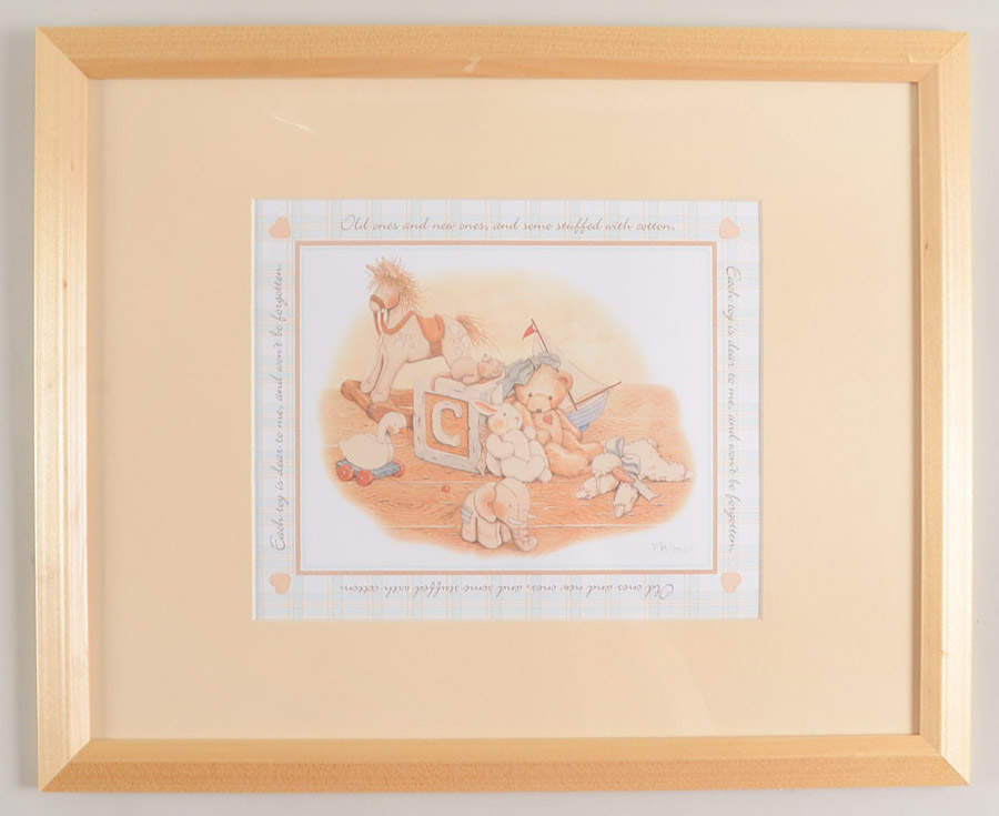 Cherished Teddies Framed Print by Enesco-1