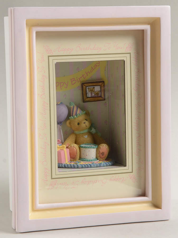 Cherished Teddies Shadow Box Frame by Enesco-1