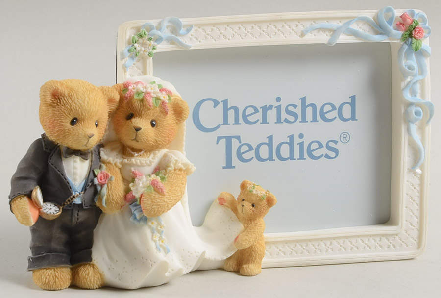 Cherished Teddies Frame-Holds 3" X 4" by Enesco-1