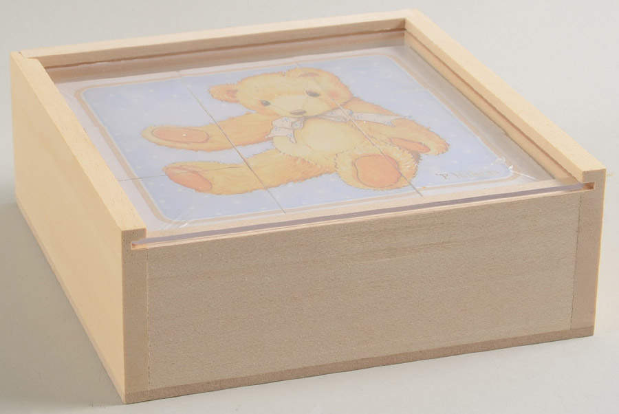 Cherished Teddies Puzzle Blocks by Enesco-1