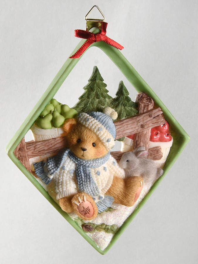 Cherished Teddies Set of 3 Mini Wall Plaques by Enesco-1