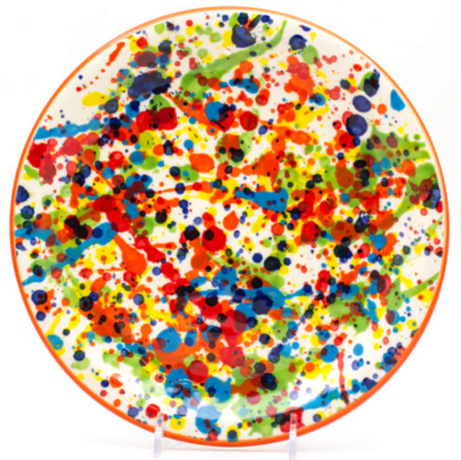 Pintura Salad Plate by Euro Ceramica-1