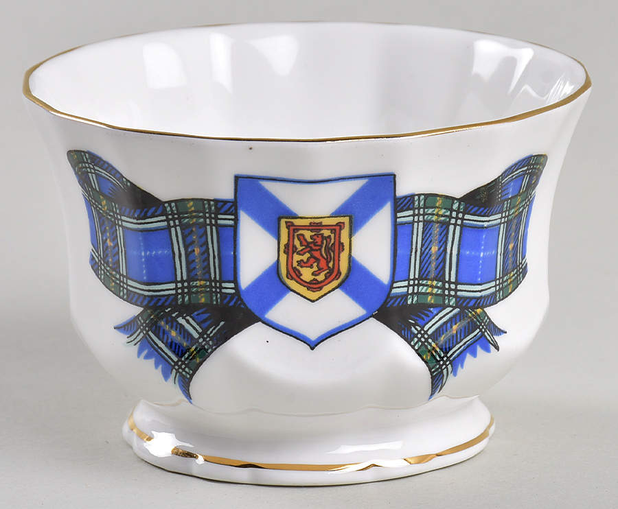 Nova Scotia Tartan Open Sugar Bowl by Elizabethan-1
