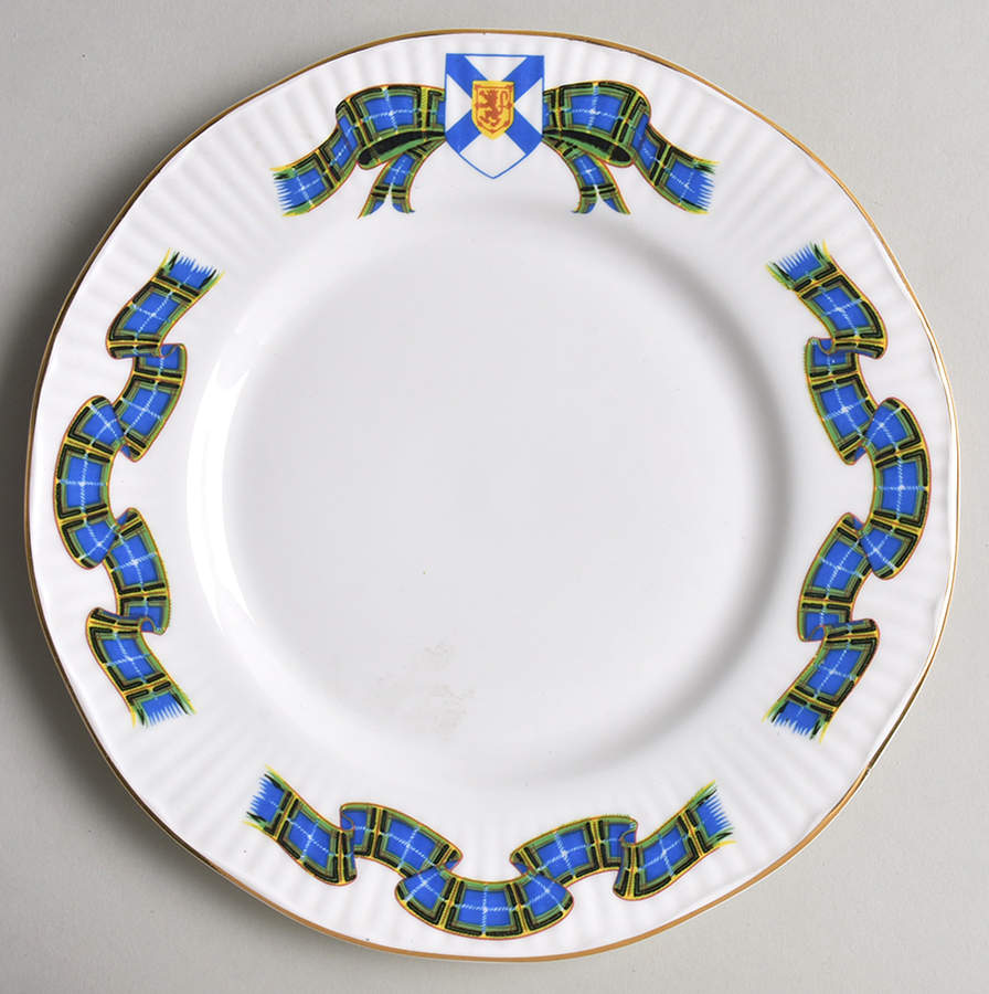 Nova Scotia Tartan Salad Plate by Elizabethan-1