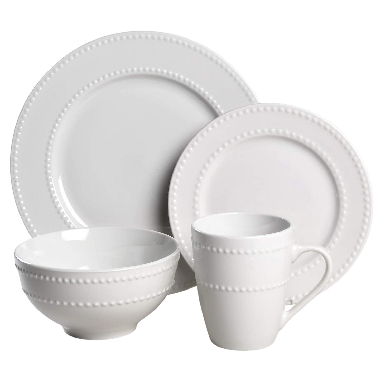 Zara 4 Piece Place Setting by Elle Decor-1