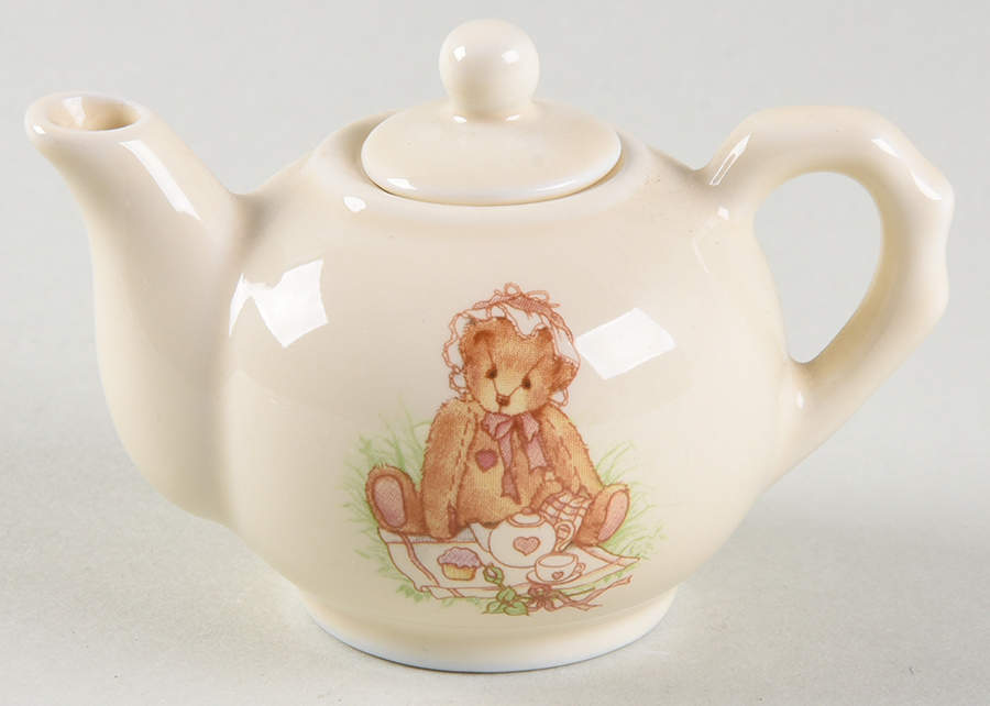 Marie Toy Teapot & Lid by Enesco-1