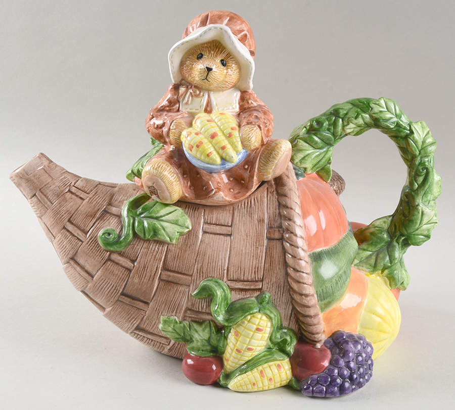 We Bear Thanks Figural Teapot & Lid by Enesco-1