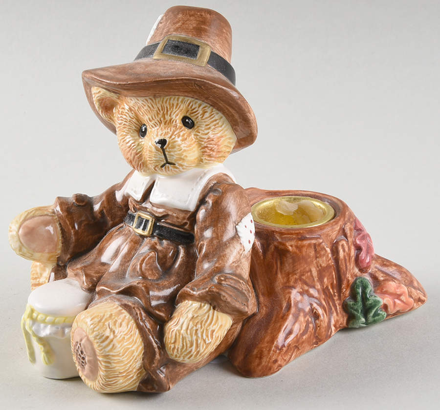 We Bear Thanks Figural Candlestick by Enesco-1