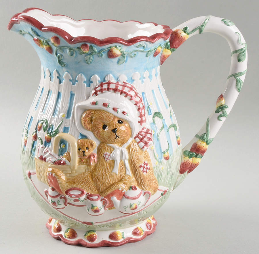 Girl with Watering Can 56 Oz Pitcher by Enesco-1