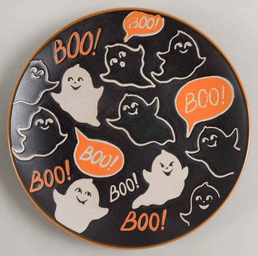 Melton Ghost Salad Plate by Eli + Ana-1