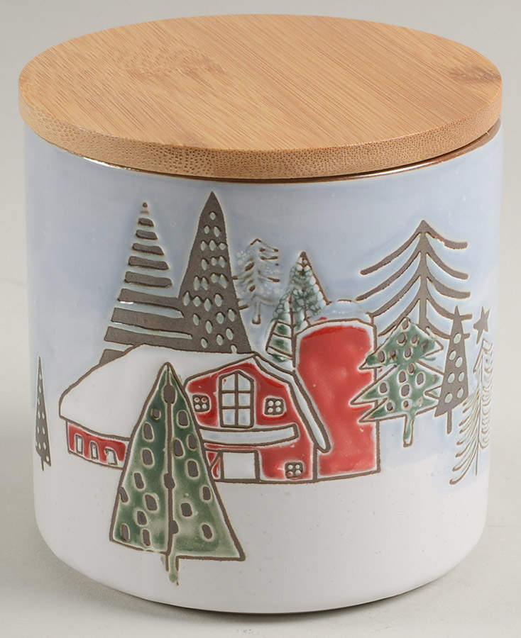 Elk Ridge Holiday Small Canister & Lid by Eli + Ana-1