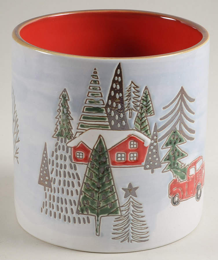 Elk Ridge Holiday Medium Canister No Lid by Eli + Ana-1