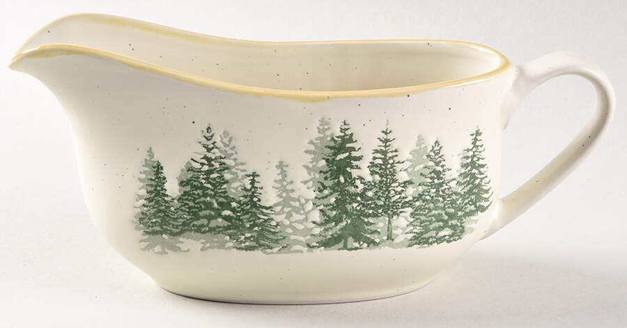 Forest Woods (Evergreen Forest) Gravy Boat by Eli + Ana-1