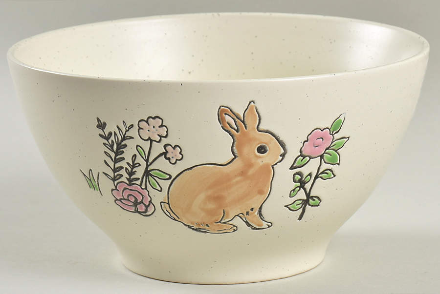 Franny Bunny Soup/Cereal Bowl by Eli + Ana-1