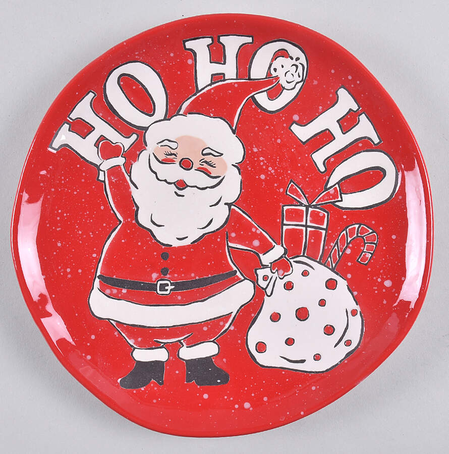 Victor Santa Salad Plate by Eli + Ana-1