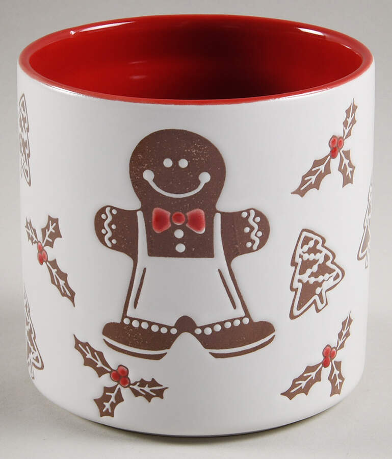 Gingerbread Man 4" Canister No Lid by Eli + Ana-1