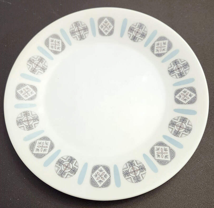 Blue Lace Salad Plate by Enchante-1