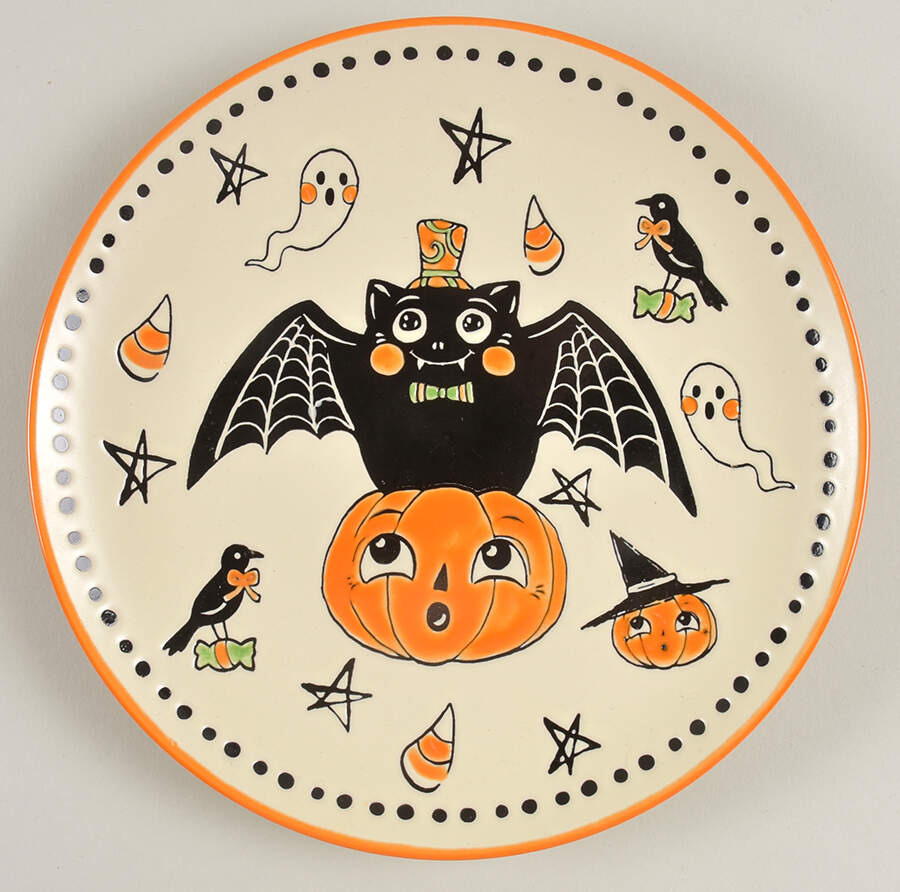 Creep Show Salad Plate by Eli + Ana-1