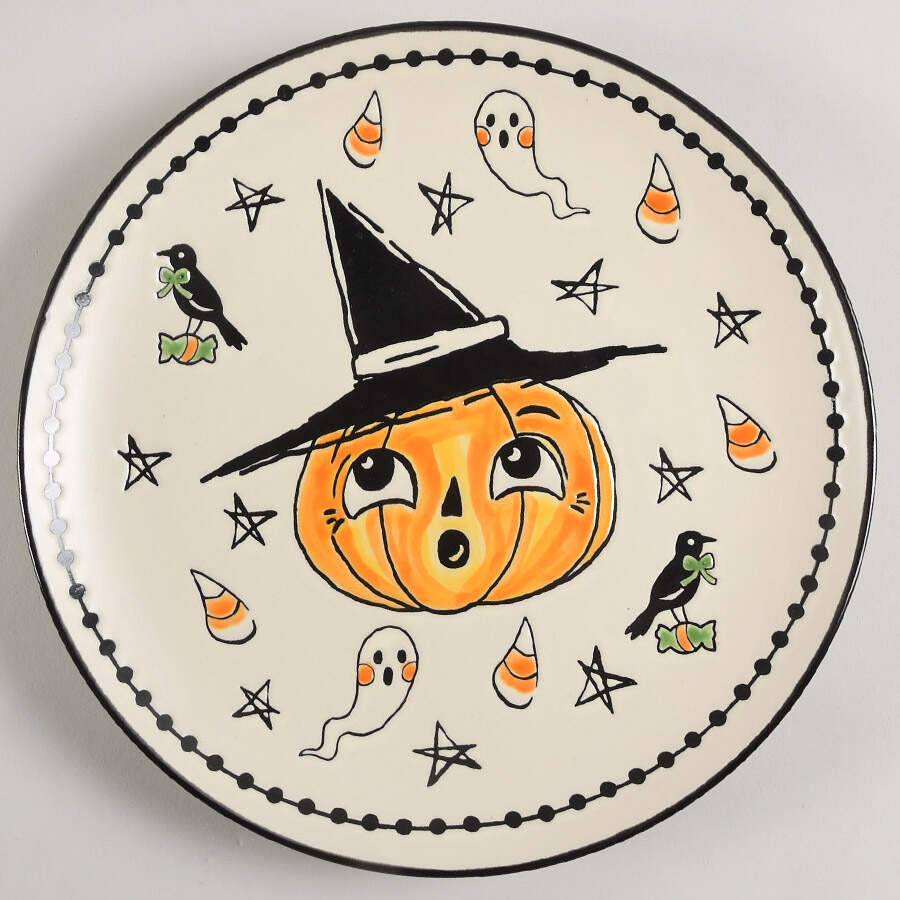 Creep Show Dinner Plate by Eli + Ana-1