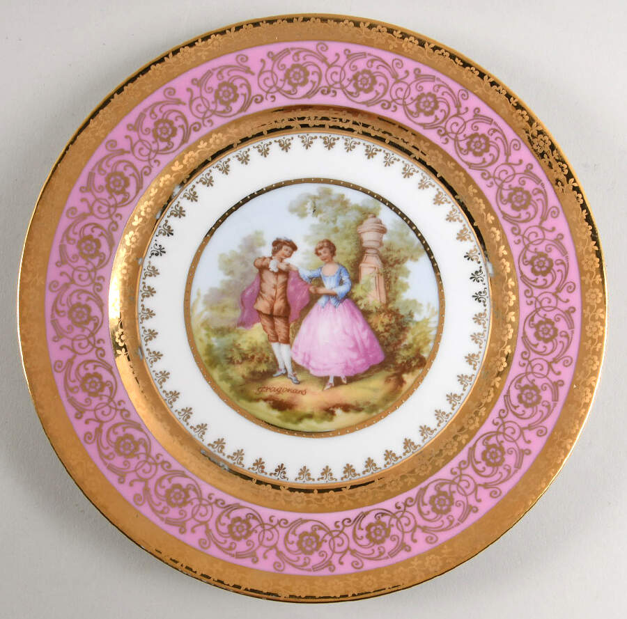 EWL4 Salad Plate by Ernest Leitner Wiesau-Weltarbeit-1