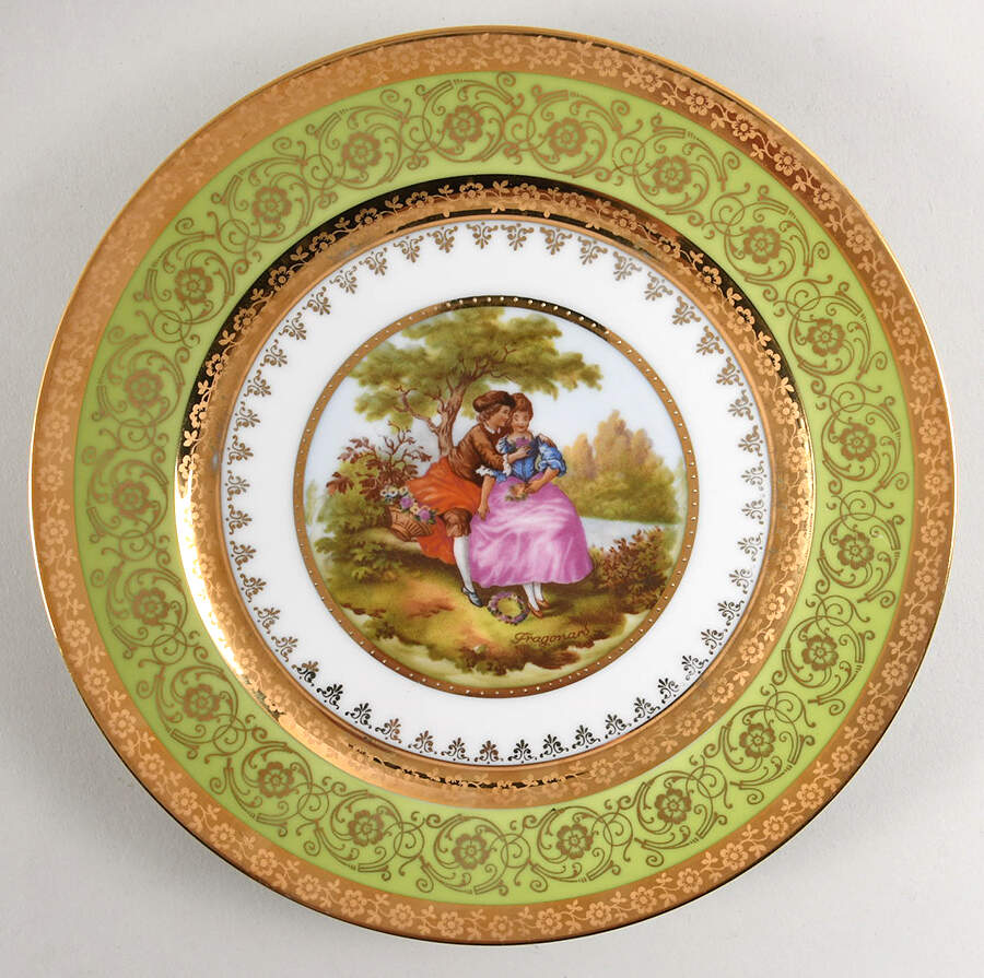 EWL4 Salad Plate by Ernest Leitner Wiesau-Weltarbeit-1
