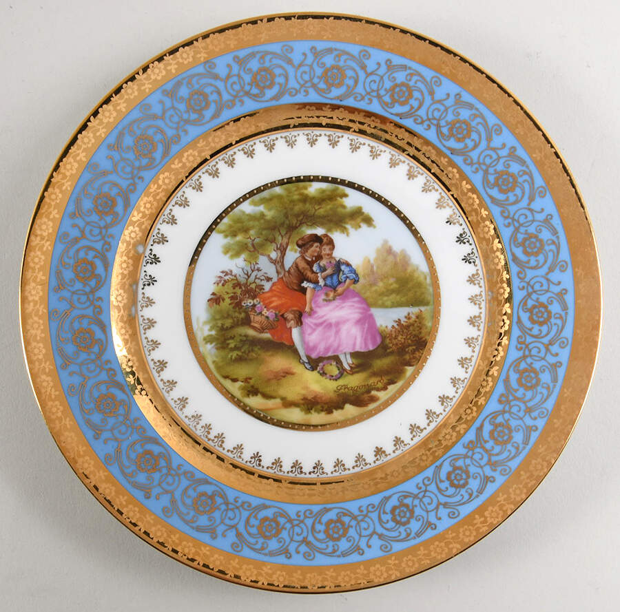 EWL4 Salad Plate by Ernest Leitner Wiesau-Weltarbeit-1