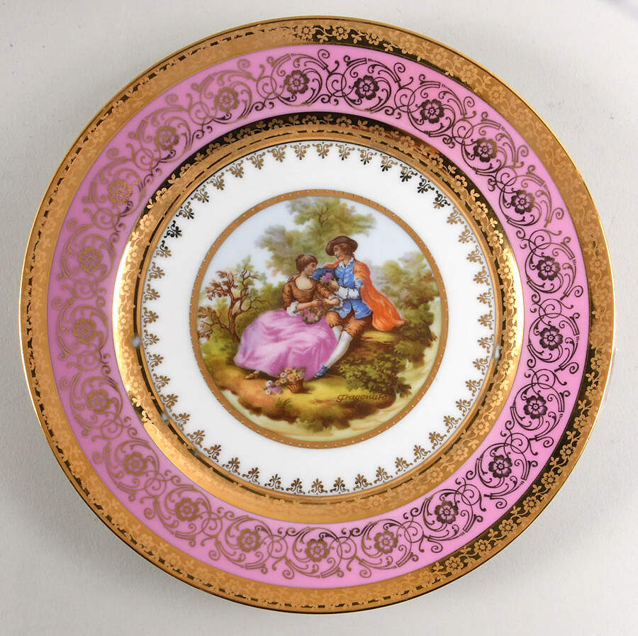 EWL4 Salad Plate by Ernest Leitner Wiesau-Weltarbeit-1