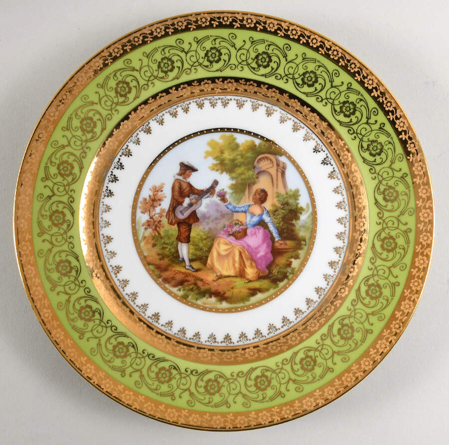EWL4 Salad Plate by Ernest Leitner Wiesau-Weltarbeit-1