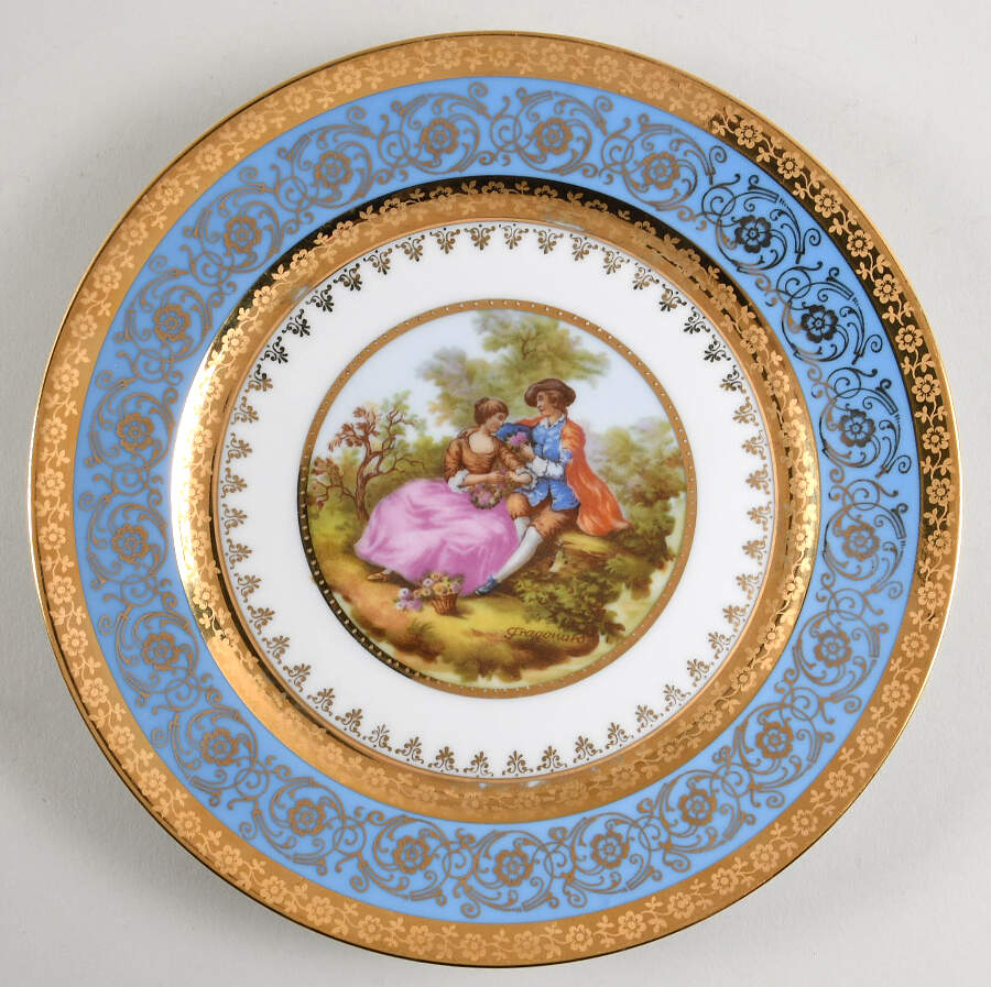 EWL4 Salad Plate by Ernest Leitner Wiesau-Weltarbeit-1