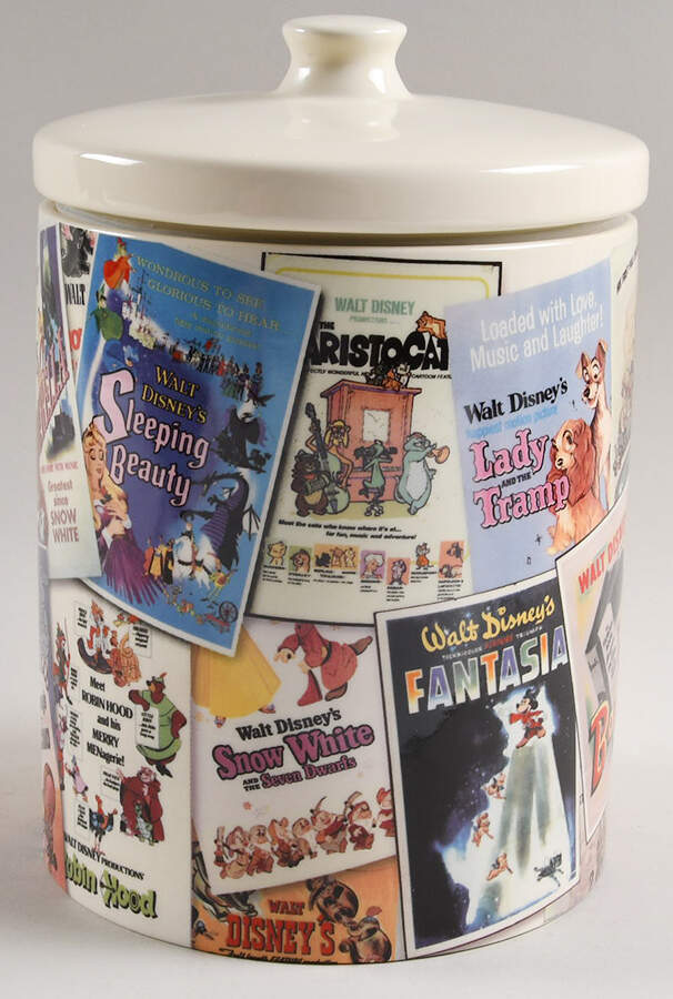 Disney Classics Cookie Jar & Lid by Enesco-1