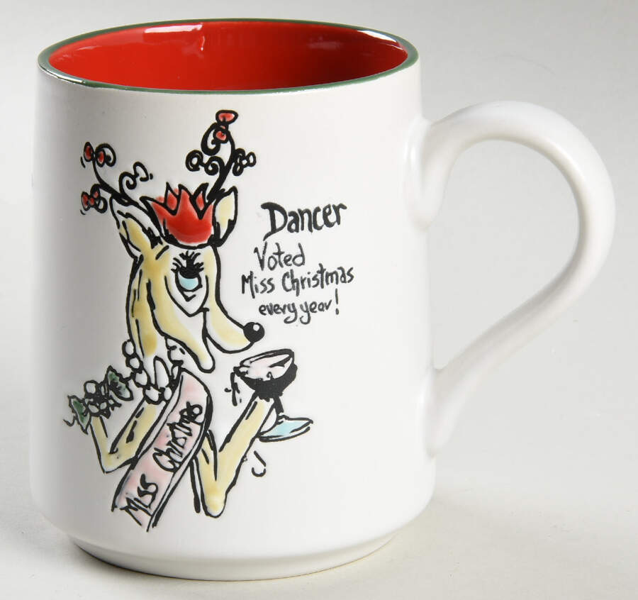 Jingle Reindeer Mug by Eli + Ana-1
