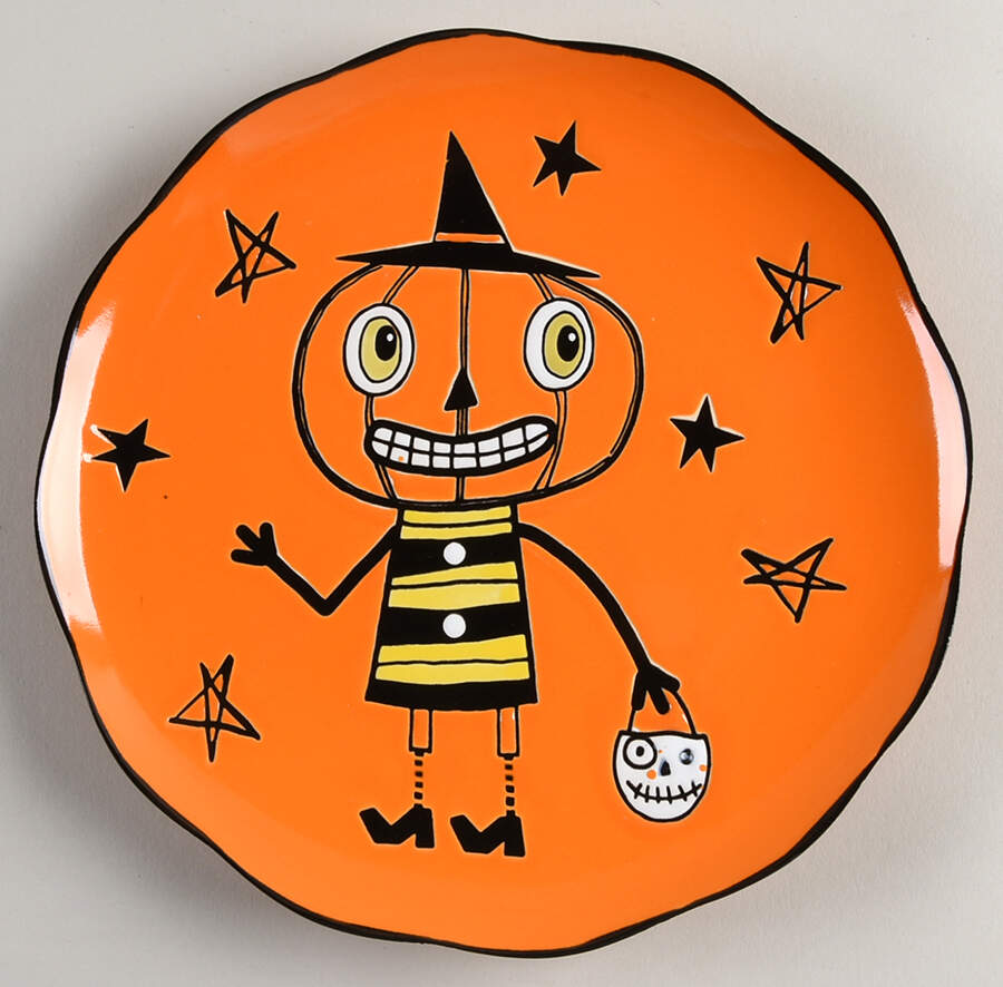 Carlton Vintage Salad Plate by Eli + Ana-1