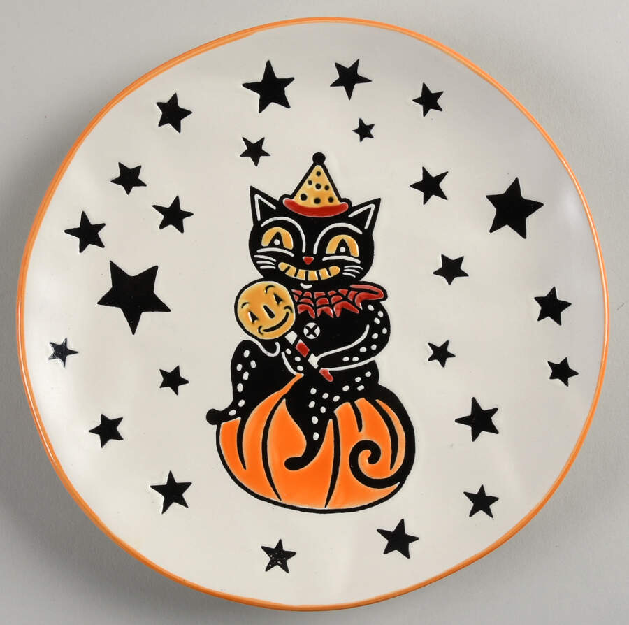 Moxy Vintage Cat Salad Plate by Eli + Ana-1