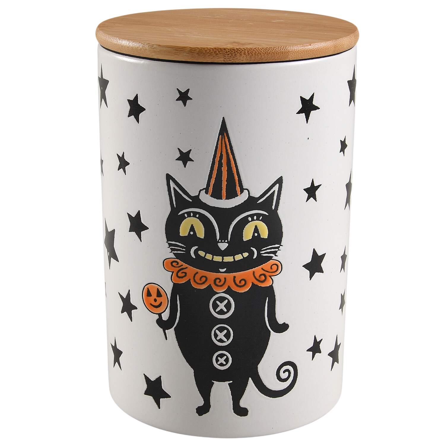 Moxy Vintage Cat Large Canister & Lid by Eli + Ana-1