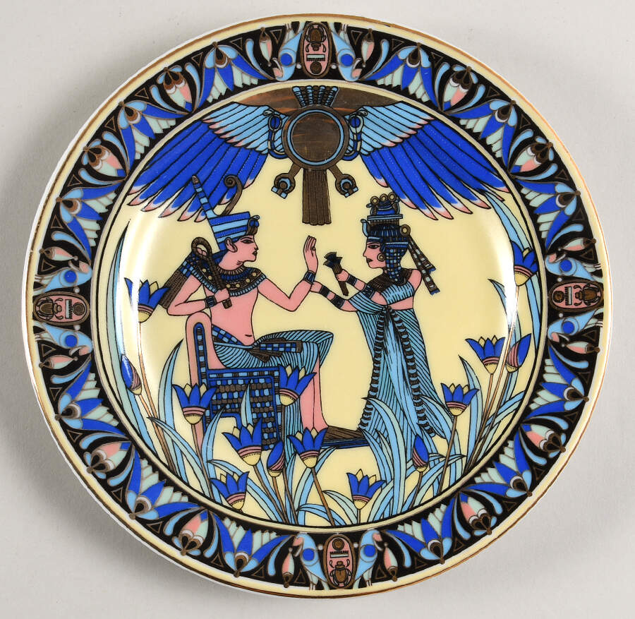 EGY3 Bread & Butter Plate by Egyptian German Porcelain-1