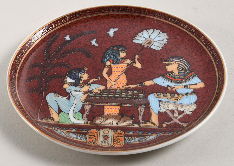 EGY8 Coaster by Egyptian German Porcelain-1