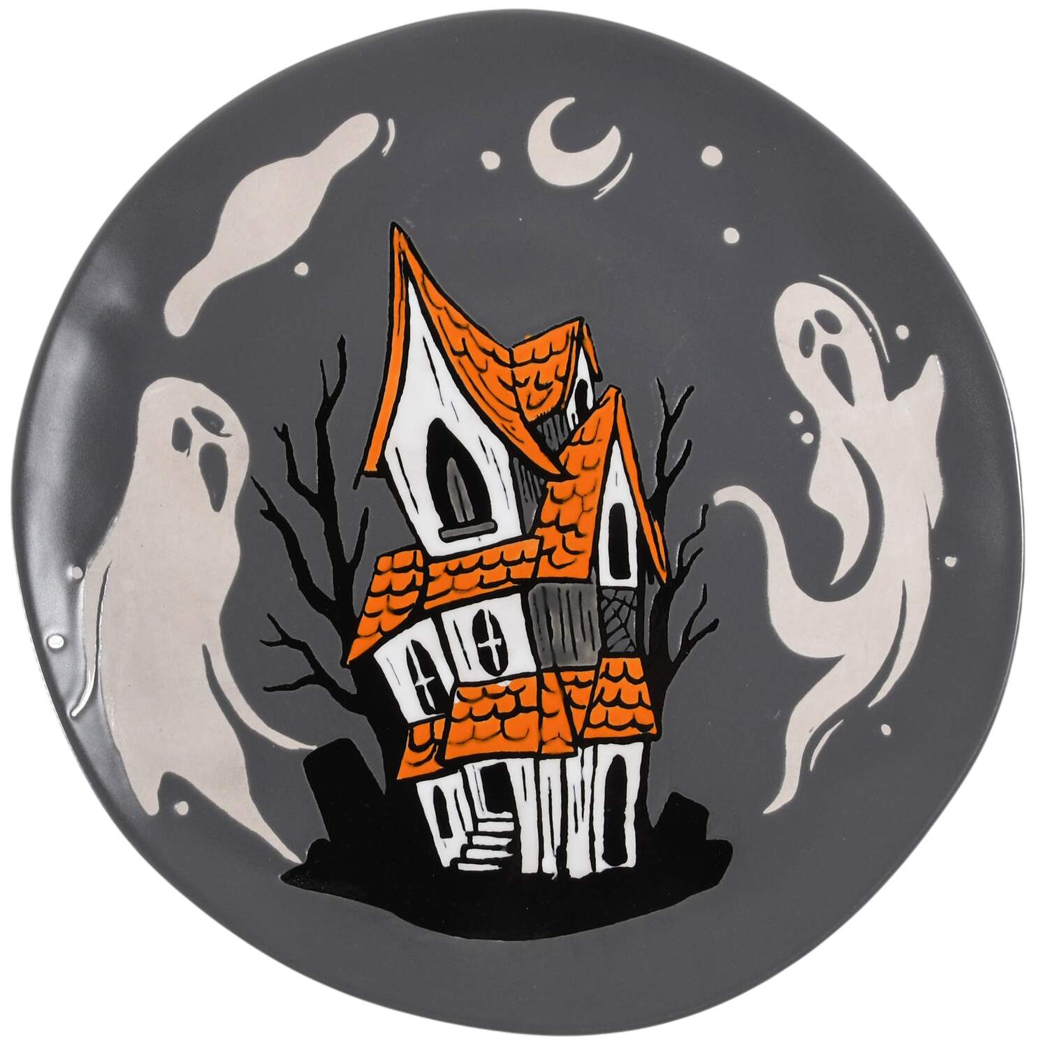 The Ghostly Abode Dinner Plate by Eli + Ana-1