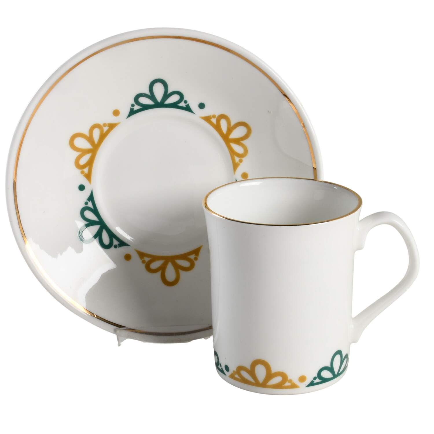 ELZ73 Flat Cup & Saucer Set by Elizabethan-1