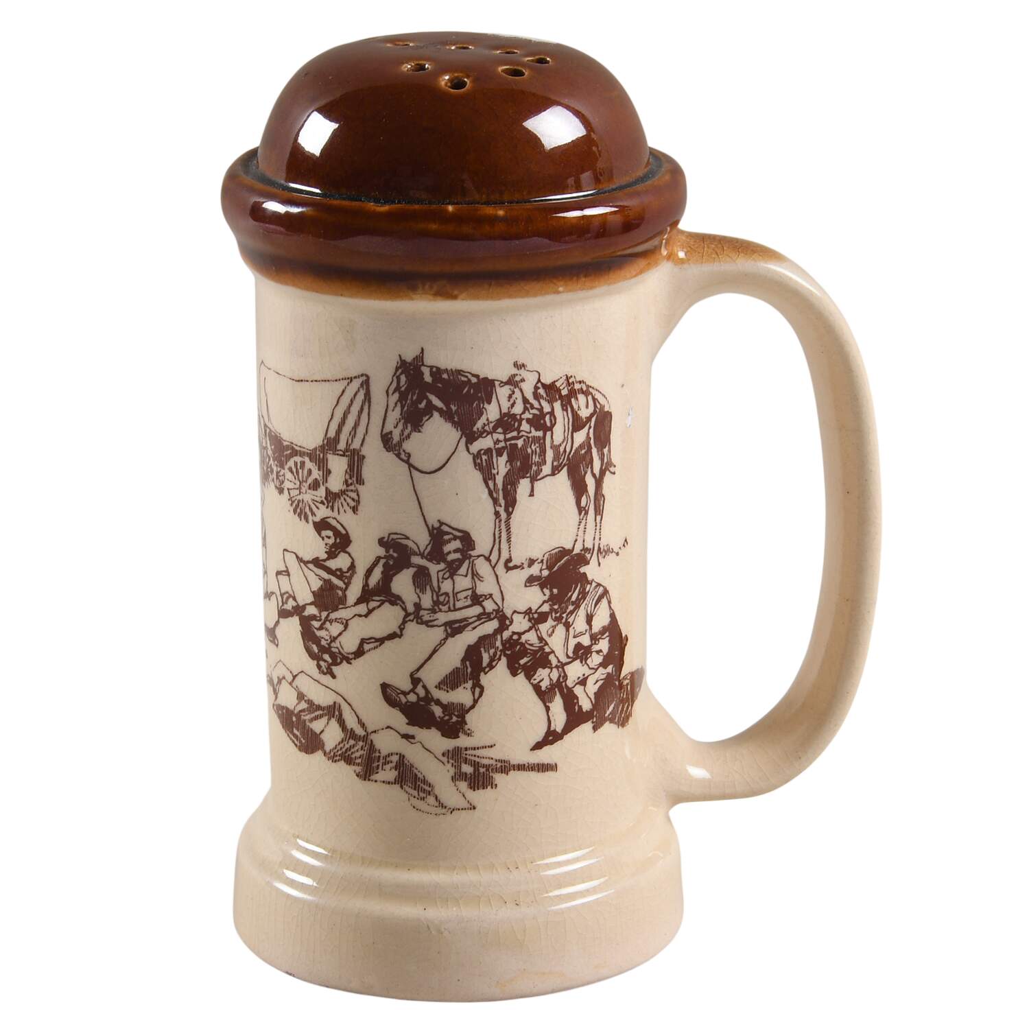 Westward Ho Stove Top Salt Shaker by Enesco-1