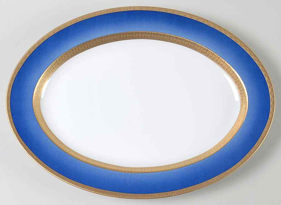 Athena 14" Oval Serving Platter by Faberge-1