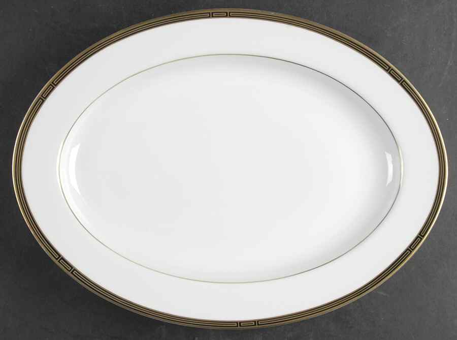 Capitole 14" Oval Serving Platter by Faberge-1